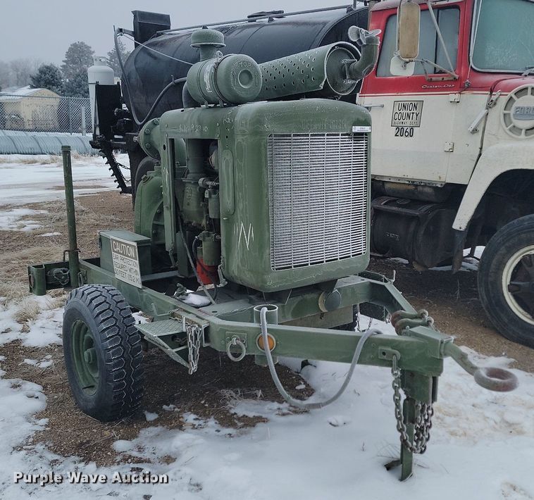 image for item KT9632 2011 Shop built centrifugal pump