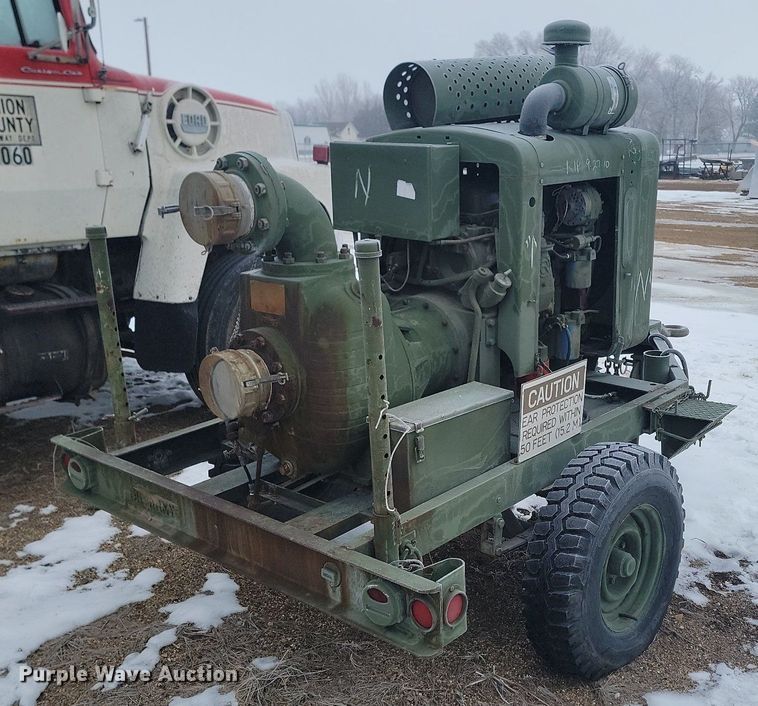 image for item KT9632 2011 Shop built centrifugal pump