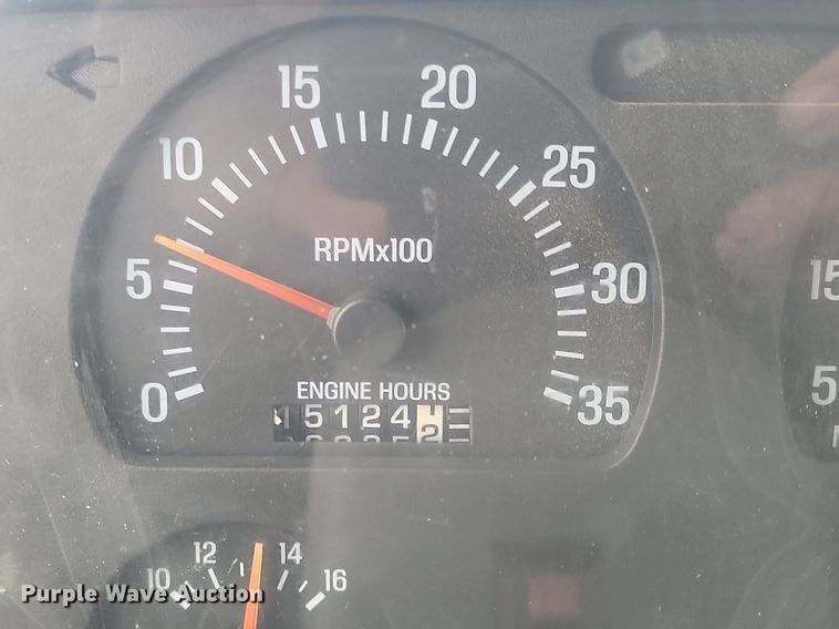 image for item KT9638 1998 Ford W86 dump truck