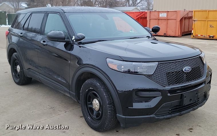 image for item KT9645 2020 Ford  Explorer Police Interceptor  SUV