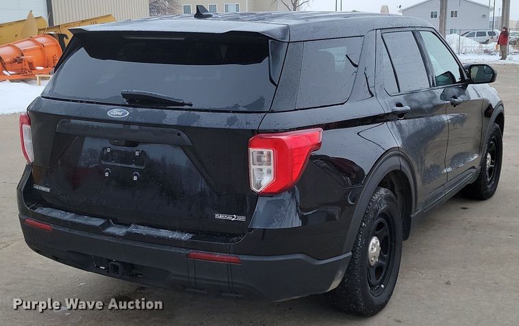 image for item KT9645 2020 Ford  Explorer Police Interceptor  SUV