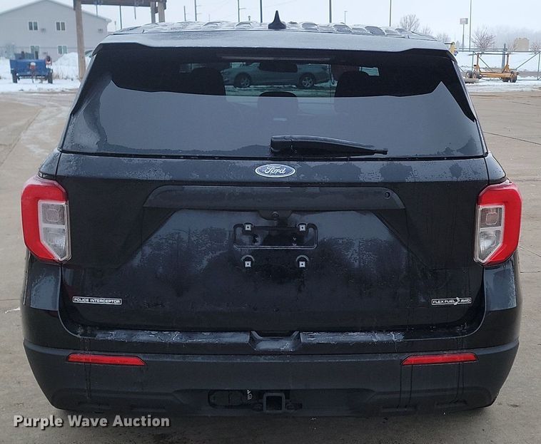 image for item KT9645 2020 Ford  Explorer Police Interceptor  SUV