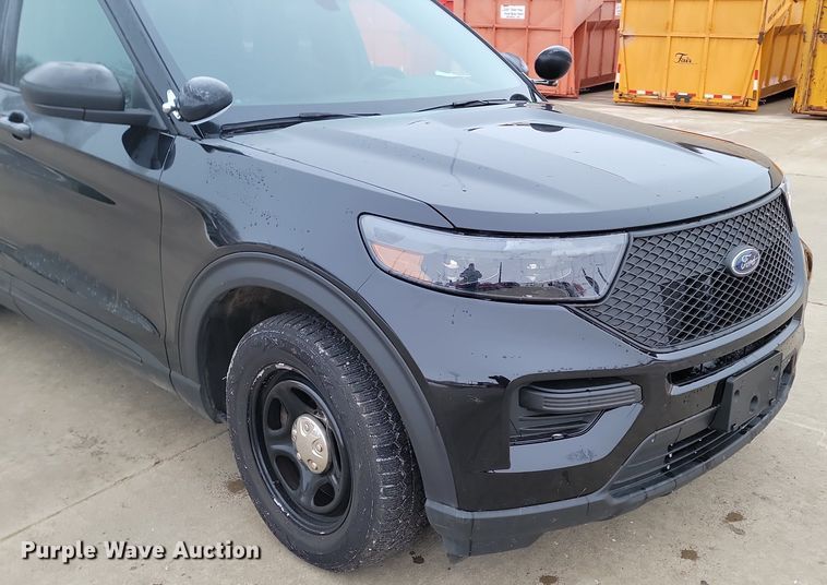 image for item KT9645 2020 Ford  Explorer Police Interceptor  SUV