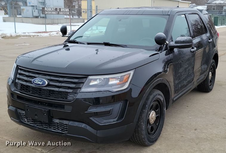 image for item KT9649 2017 Ford  Explorer Police interceptor  SUV