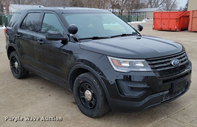 image for item KT9649 2017 Ford  Explorer Police interceptor  SUV