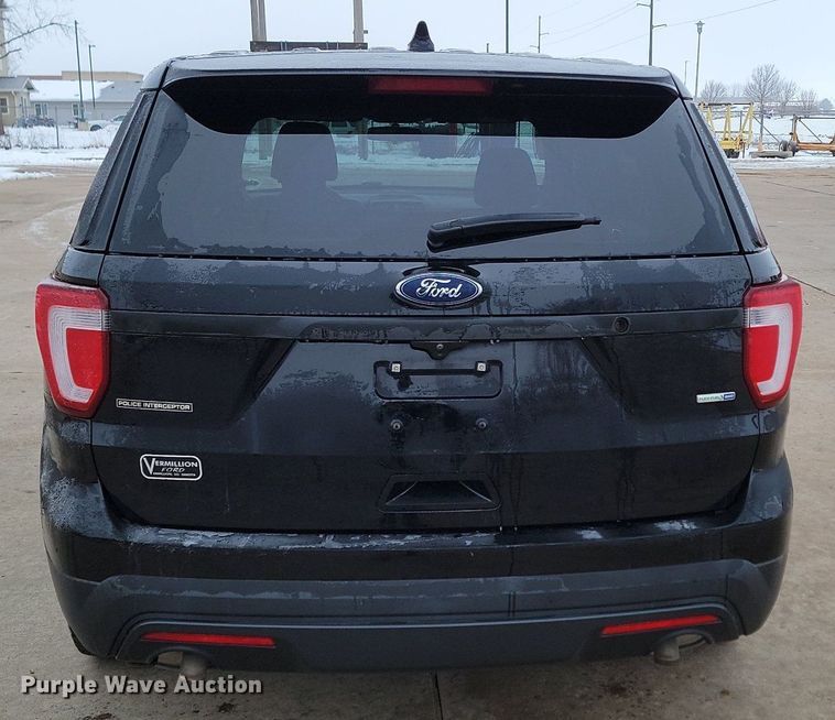 image for item KT9649 2017 Ford  Explorer Police interceptor  SUV