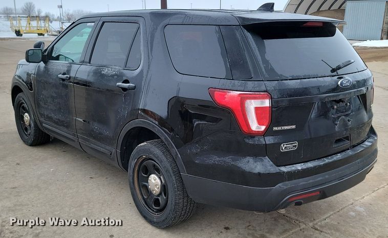 image for item KT9649 2017 Ford  Explorer Police interceptor  SUV