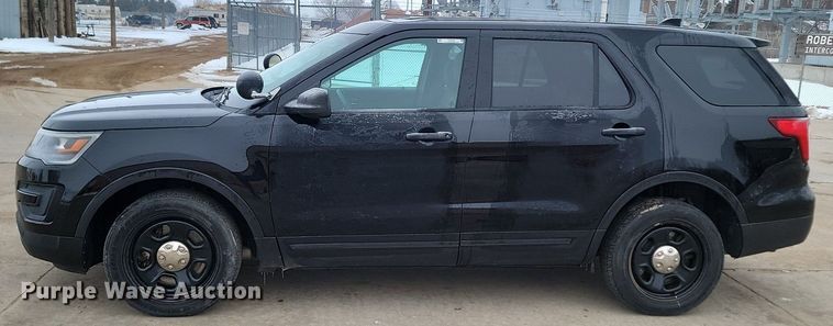 image for item KT9649 2017 Ford  Explorer Police interceptor  SUV