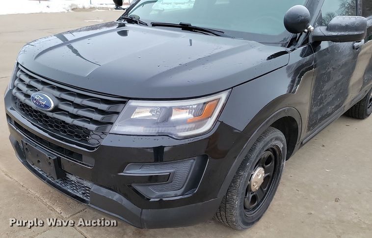image for item KT9649 2017 Ford  Explorer Police interceptor  SUV
