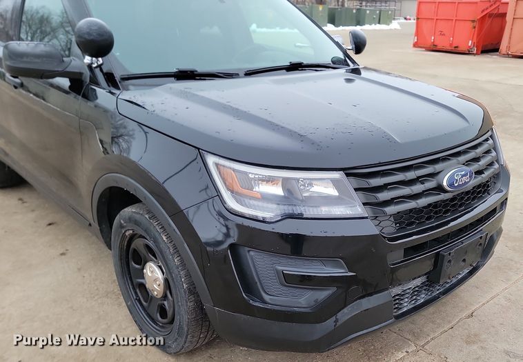image for item KT9649 2017 Ford  Explorer Police interceptor  SUV