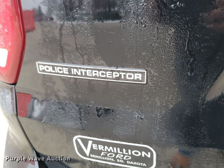 image for item KT9649 2017 Ford  Explorer Police interceptor  SUV