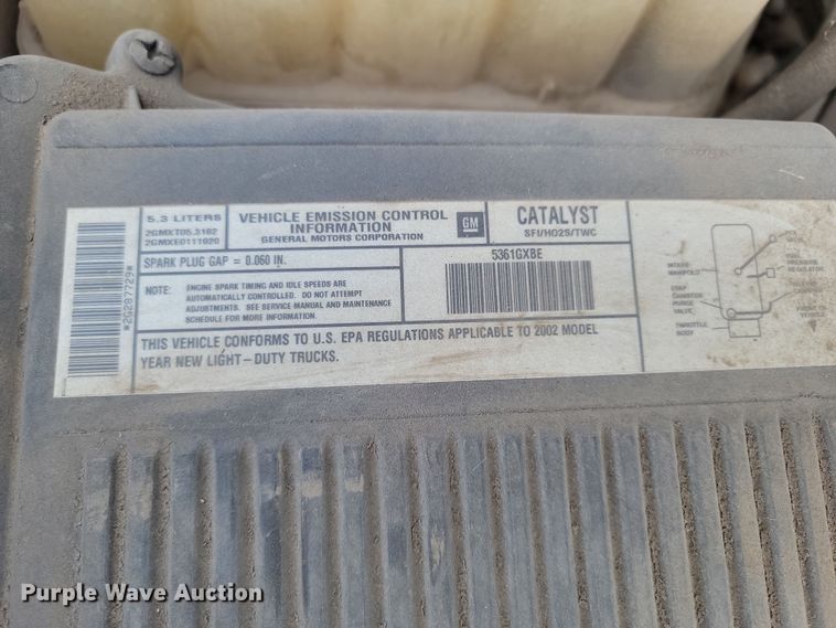 image for item KT9650 2002 Chevrolet  Avalanche Crew Cab pickup truck