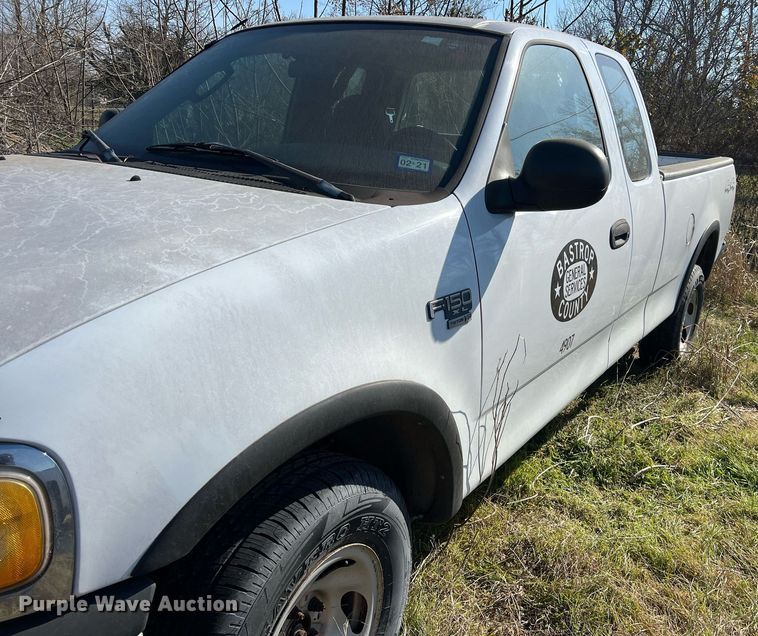 image for item KV9926 2003 Ford F150 SuperCab pickup truck