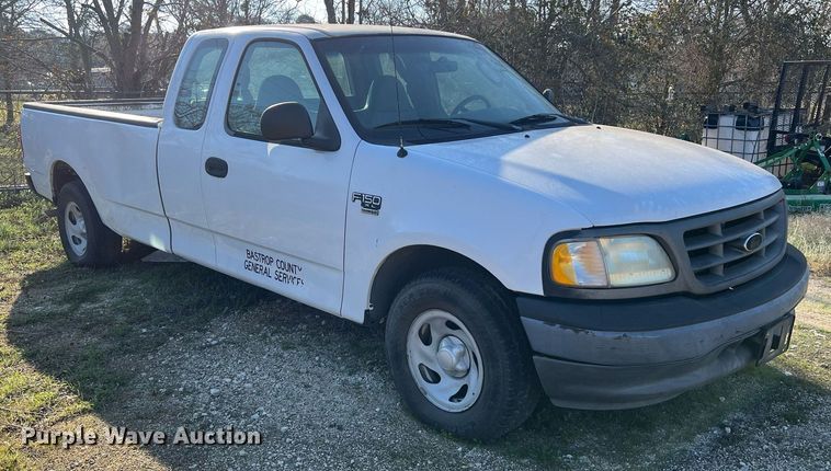 image for item KV9927 2003 Ford F150 SuperCab pickup truck