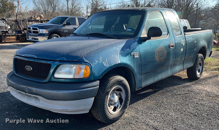 image for item KV9928 2001 Ford F150 SuperCab pickup truck
