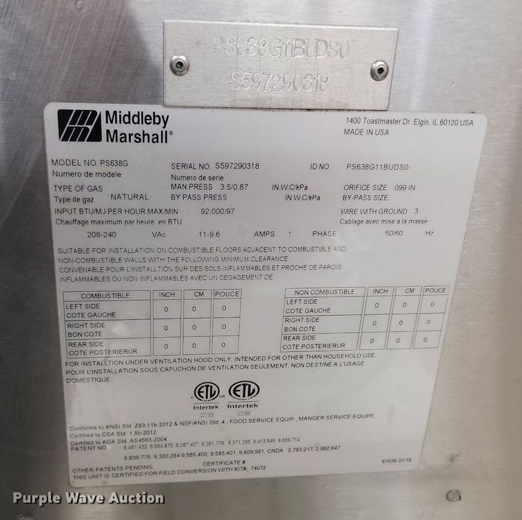 image for item LA9535 Restaurant equipment 