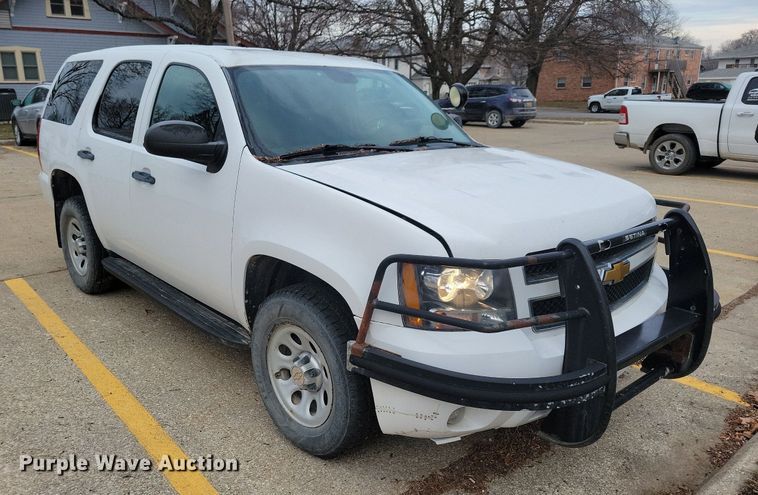 image for item LC9510 2013 Chevrolet Tahoe Police SUV