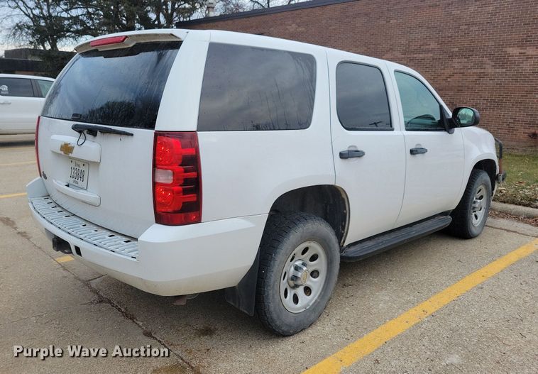image for item LC9510 2013 Chevrolet Tahoe Police SUV