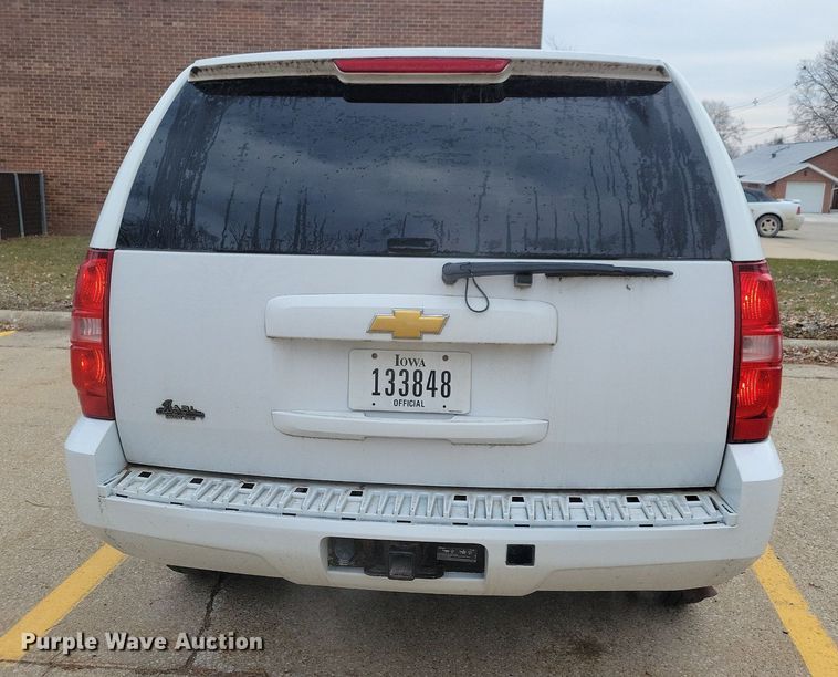 image for item LC9510 2013 Chevrolet Tahoe Police SUV