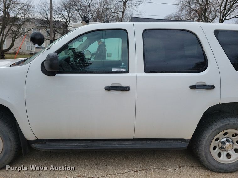 image for item LC9510 2013 Chevrolet Tahoe Police SUV
