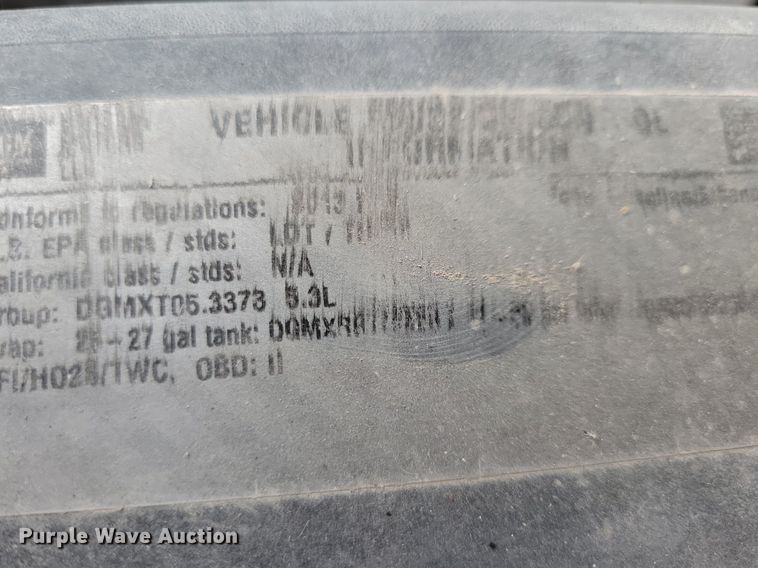 image for item LC9510 2013 Chevrolet Tahoe Police SUV