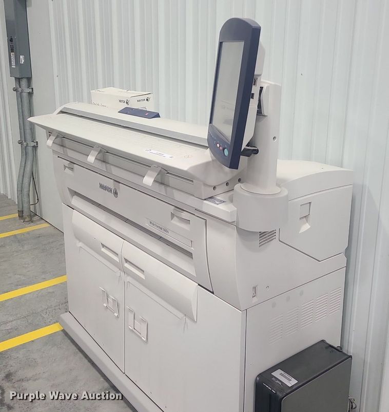 image for item LJ9464 Xerox Wide Format 6604 plotter