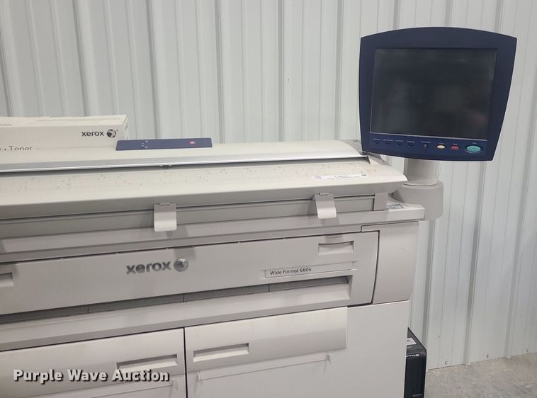 image for item LJ9464 Xerox Wide Format 6604 plotter