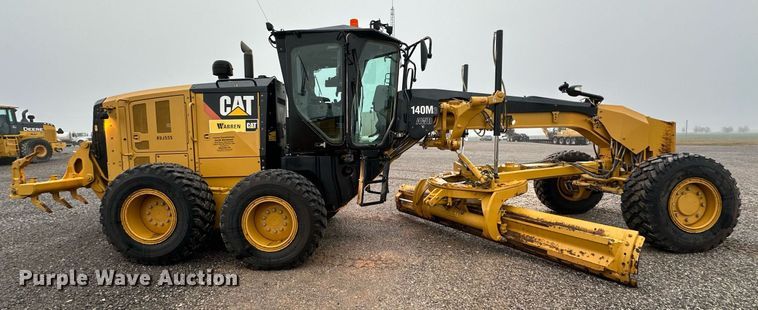 image for item LK9740 2017 Caterpillar  140M3 AWD motor grader