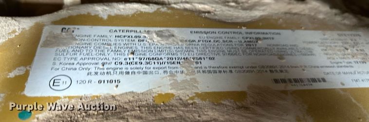 image for item LK9740 2017 Caterpillar  140M3 AWD motor grader