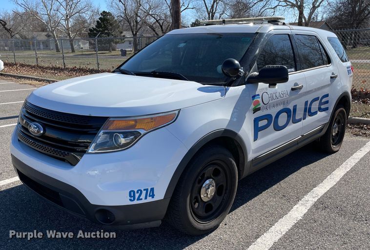 image for item NA9740 2013 Ford Explorer Police Interceptor SUV