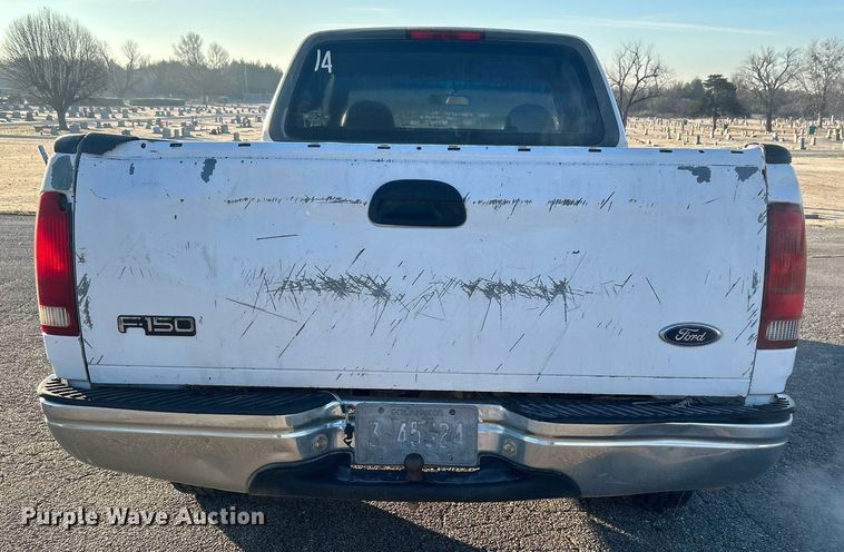 image for item NB9315 1998 Ford F150 SuperCab pickup truck