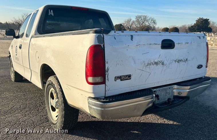 image for item NB9315 1998 Ford F150 SuperCab pickup truck