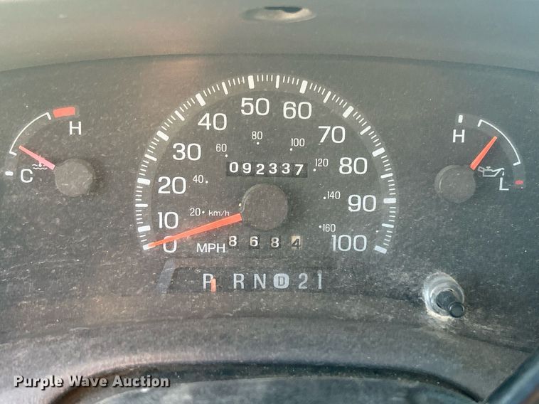 image for item NB9315 1998 Ford F150 SuperCab pickup truck