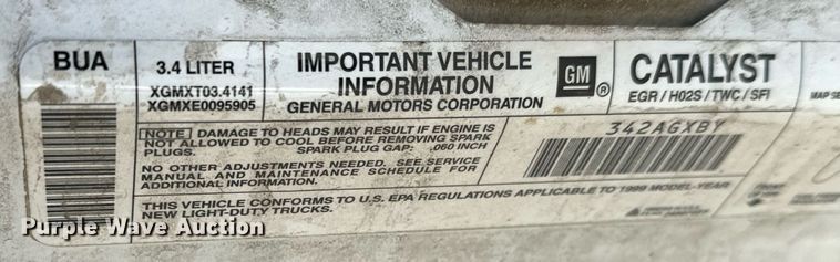 image for item NI9720 1999 Chevrolet Venture  van