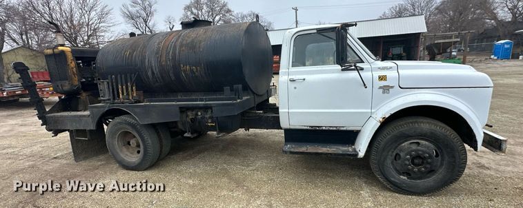 image for item NS9161 1967 Chevrolet 60 oil distributor truck