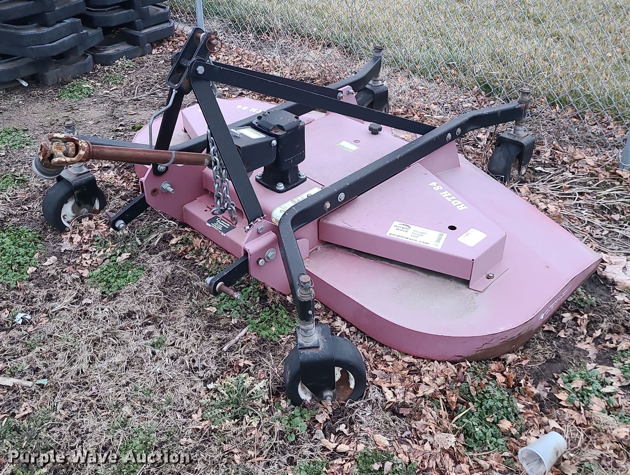Bush Hog RDTH 84 finish mower in Concordia, MO Item DN8298 for sale