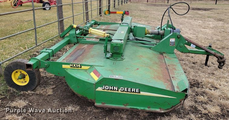 image for item DL7825 John Deere HX14 rotary mower