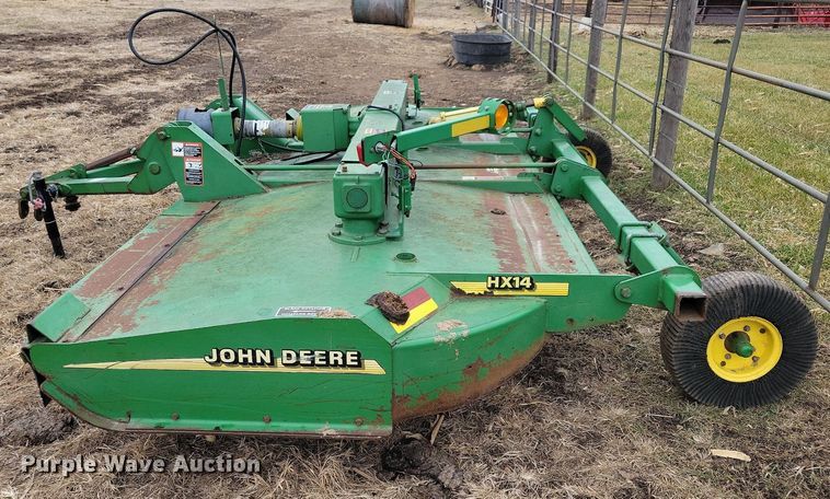 image for item DL7825 John Deere HX14 rotary mower