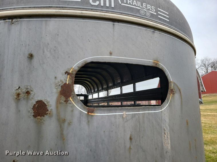 image for item DL7826 1994 CM livestock trailer