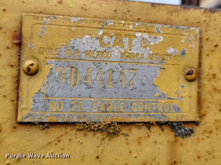 image for item DL7829 1958 Caterpillar D7C dozer