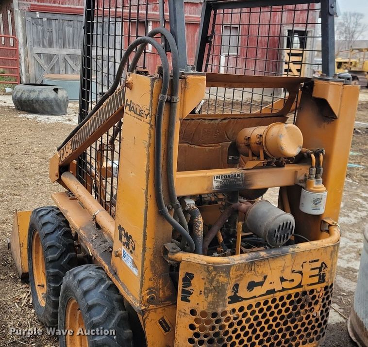 image for item DL7830 1982 Case 1816C skid steer loader