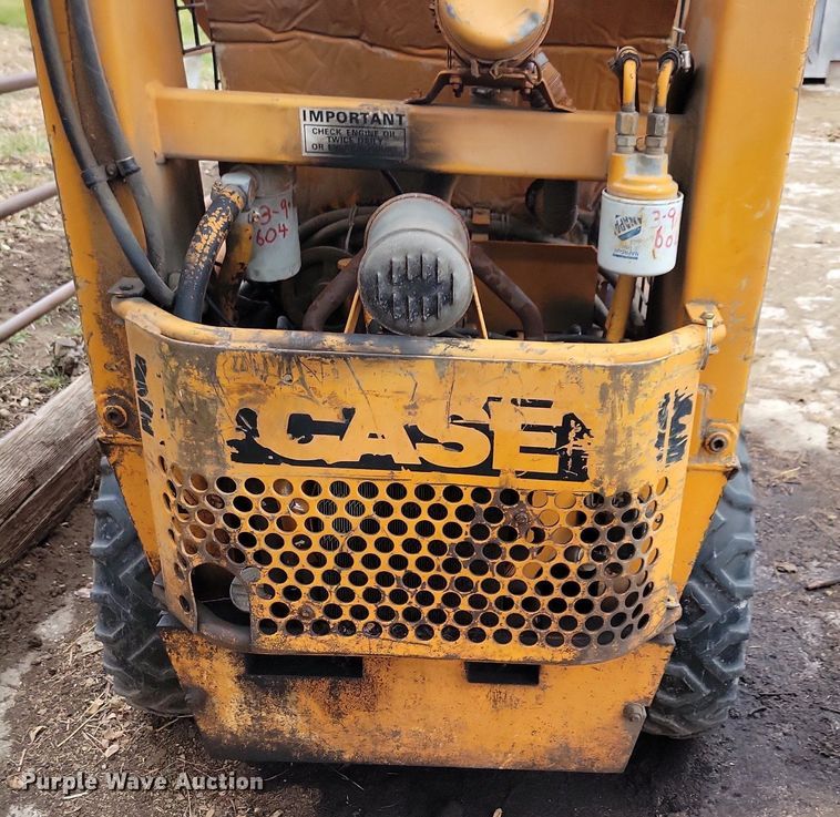 image for item DL7830 1982 Case 1816C skid steer loader