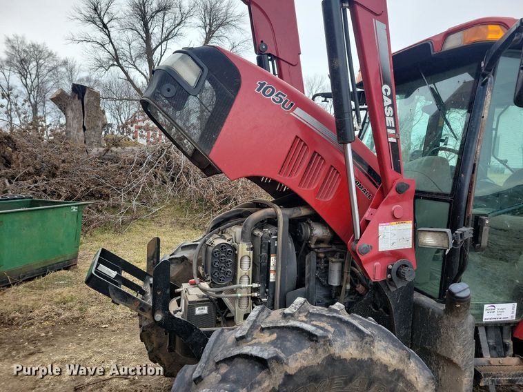 image for item DL7832 2012 Case Farmall 105U MFWD tractor