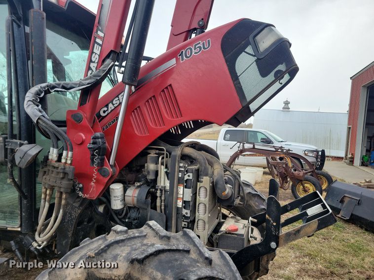 image for item DL7832 2012 Case Farmall 105U MFWD tractor