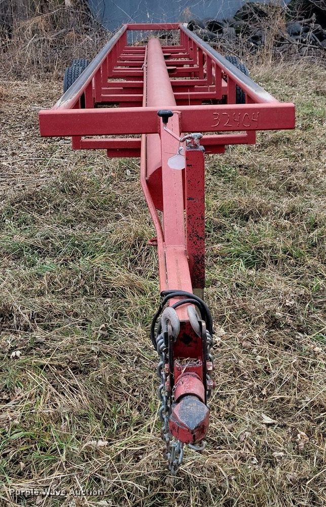 image for item DL7835 Hay Liner hay bale trailer