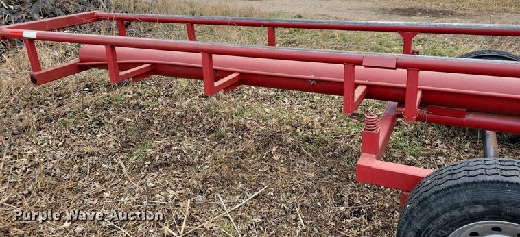 image for item DL7835 Hay Liner hay bale trailer