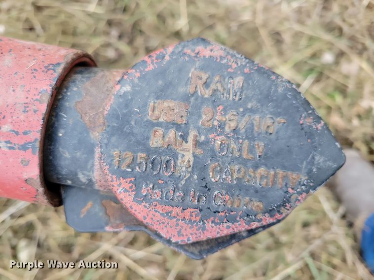 image for item DL7835 Hay Liner hay bale trailer