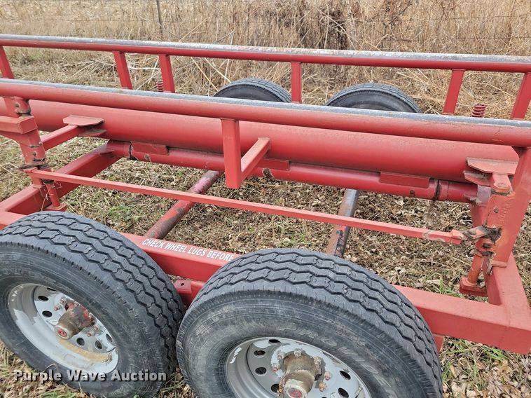 image for item DL7835 Hay Liner hay bale trailer