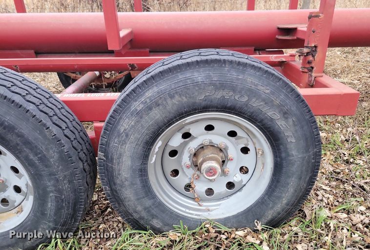 image for item DL7835 Hay Liner hay bale trailer