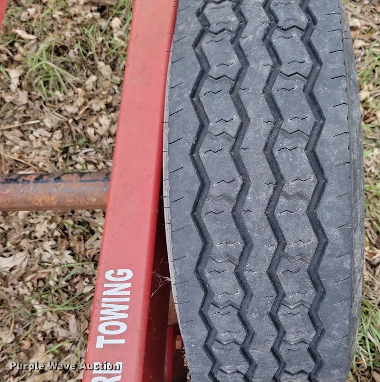 image for item DL7835 Hay Liner hay bale trailer